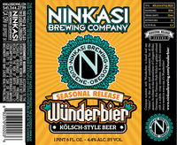 Ninkasi Wunderbier 22oz