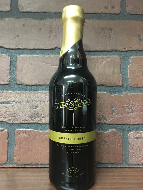 Saint Archer Tusk & Grain Tequila & Bourbon Barrel Aged Coffee Porter 500ml