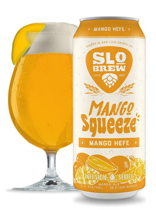 Buy SLO Brew Mango Squeeze Mango Hefe Online -Craft City