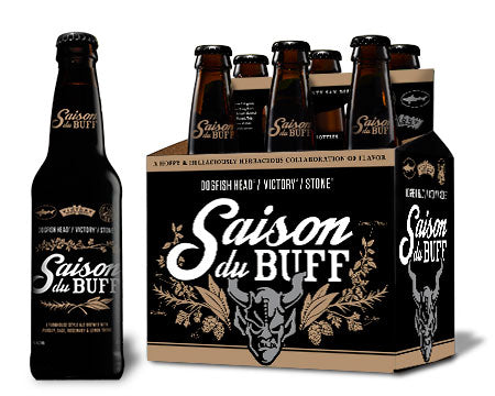 Stone / Dogfish Head / Victory Saison du BUFF 6 pack