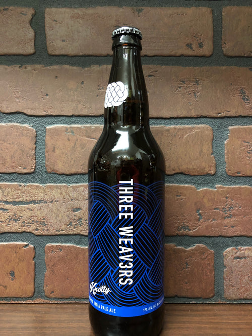 Three Weavers Knotty Double IPA 22oz