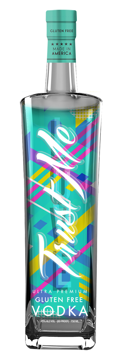 Trust Me Vodka Gluten Free TEDDY KELLY ARTIST SERIES