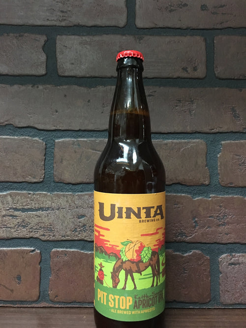 Uinta Pit Stop Kettle Soured Apricot IPA 22oz