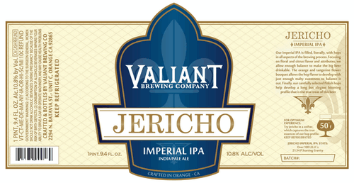 Valiant Jericho 750ml