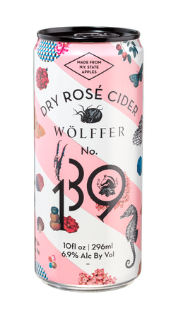 Wölffer No. 139 Dry Rosé Cider 4 pack cans - Wölffer No. 139