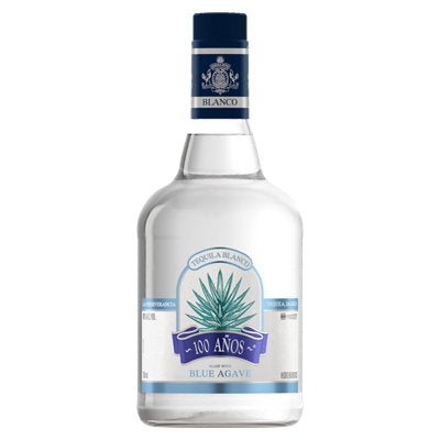 Buy 100 Anos Tequila Blanco Made With Blue Agave 80 750ML Online -Craft City