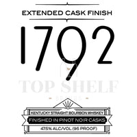 Buy 1792 Bourbon Finished in Pinot Noir Casks Online -Craft City