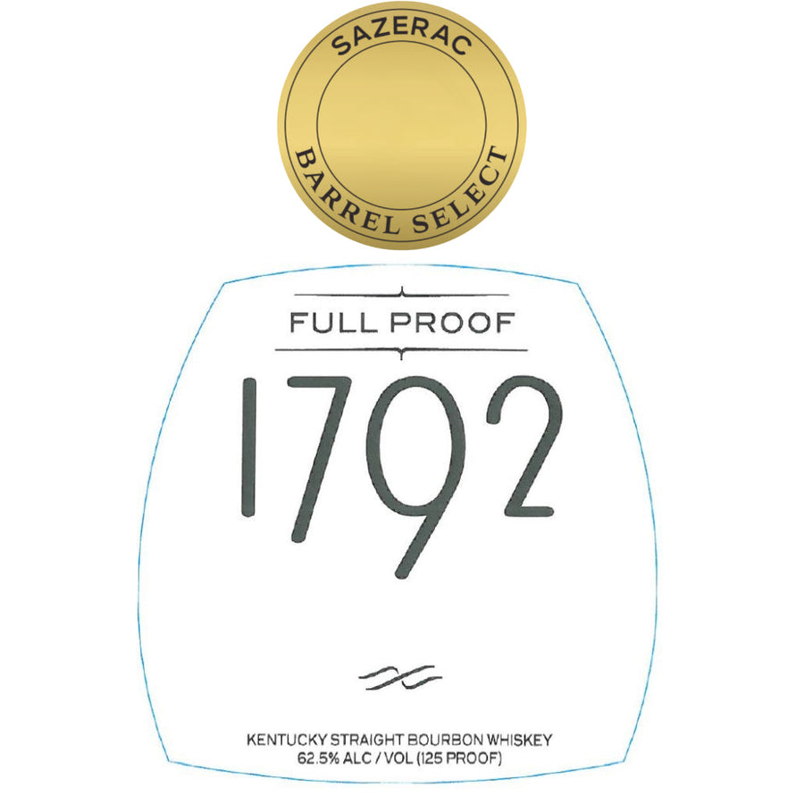 Buy 1792 Full Proof Bourbon Sazerac Barrel Select Online -Craft City