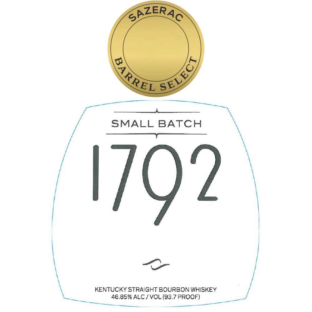 Buy 1792 Small Batch Bourbon Sazerac Barrel Select Online -Craft City