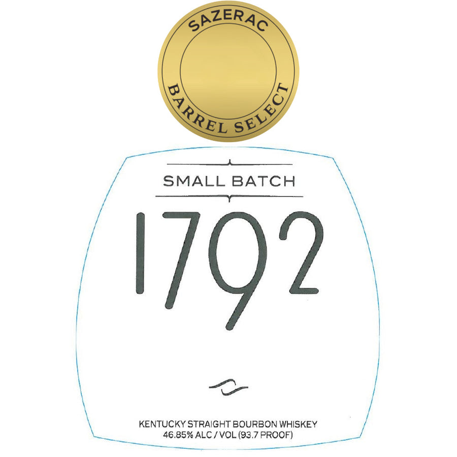 Buy 1792 Small Batch Bourbon Sazerac Barrel Select Online -Craft City