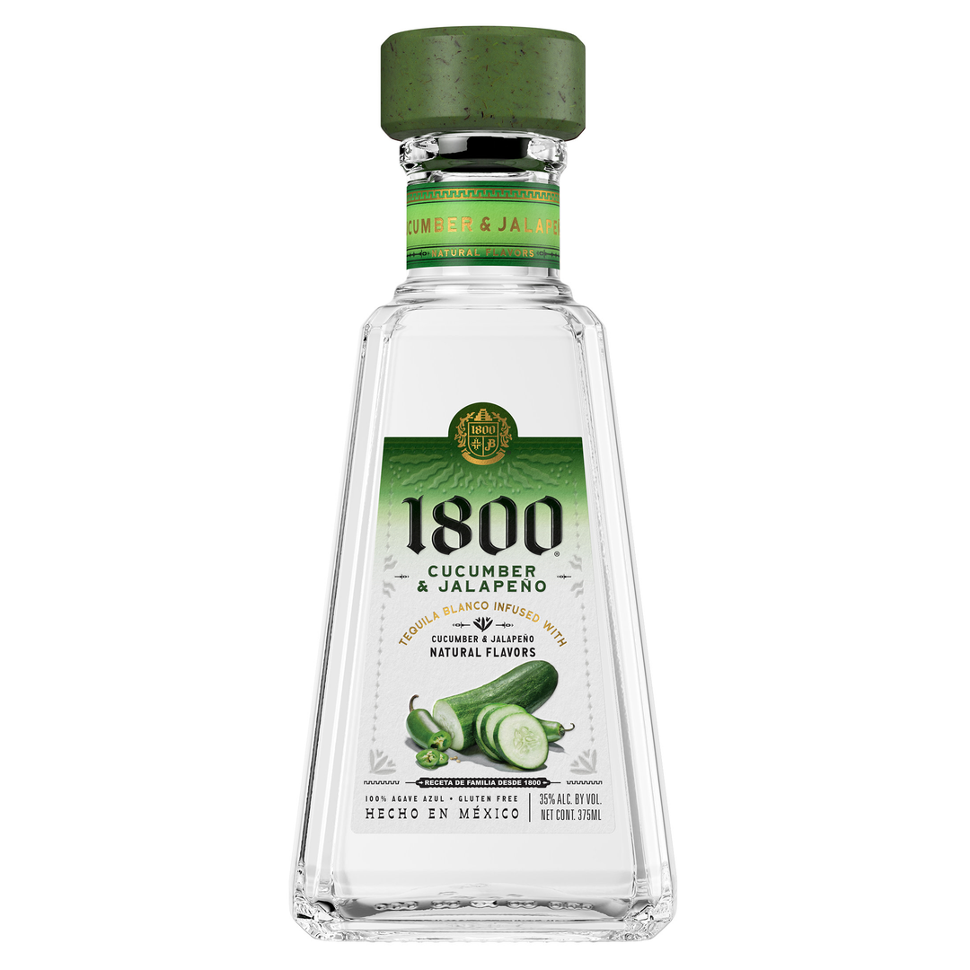 Buy 1800 Tequila Cucumber Jalapeno 375ML Online -Craft City