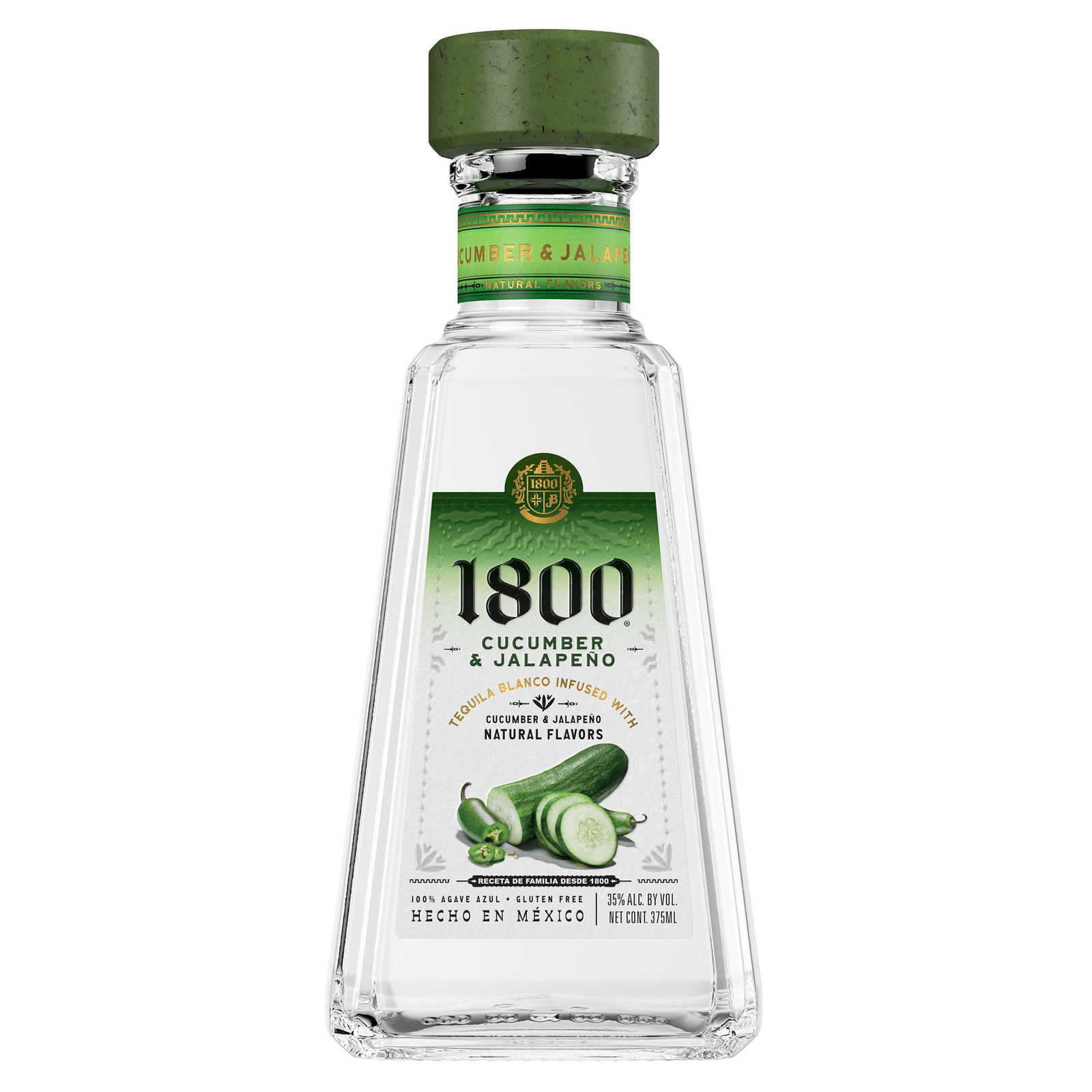 Buy 1800 Tequila Cucumber Jalapeno 375ML Online -Craft City
