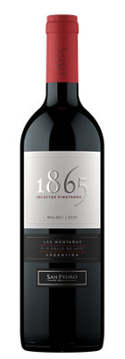 Buy 1865 Malbec Selected Vineyards Valle De Uco 2020 750ML Online -Craft City