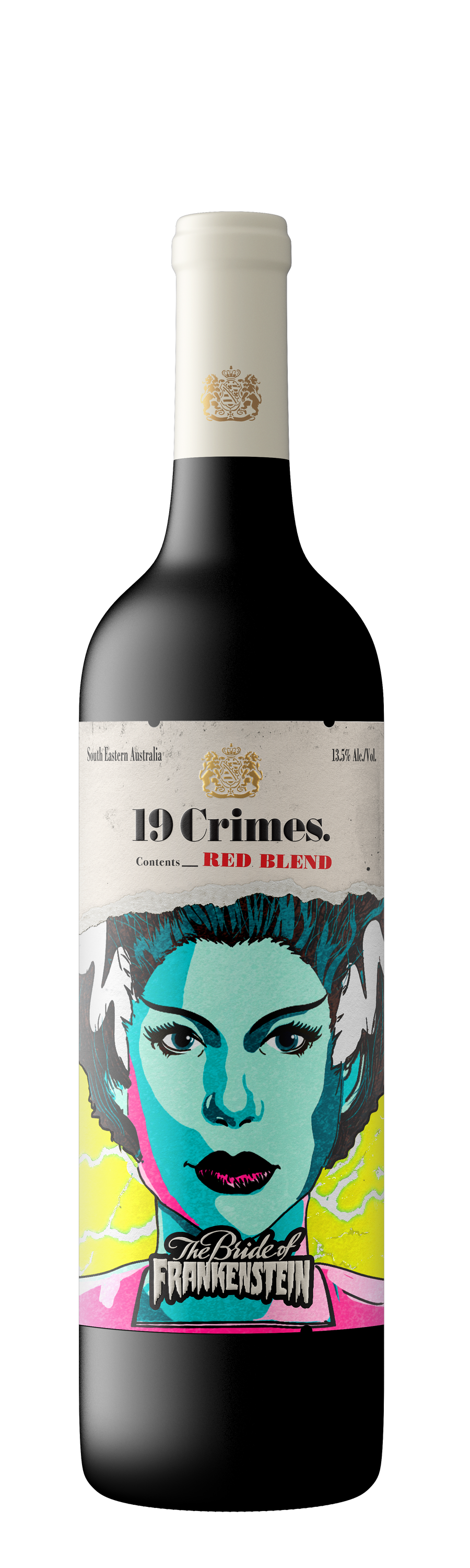 Buy 19 Crimes Monster Bride of Frankenstein Red Universal 750ML Online -Craft City