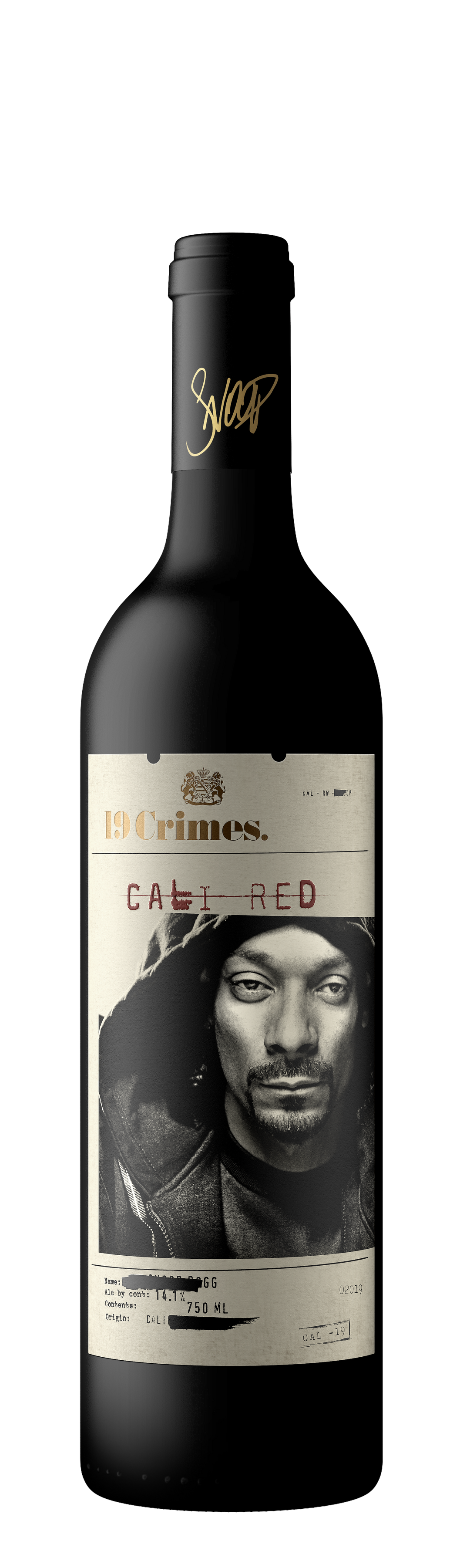 Buy 19 Crimes Red Blend Cali 750ML Online -Craft City
