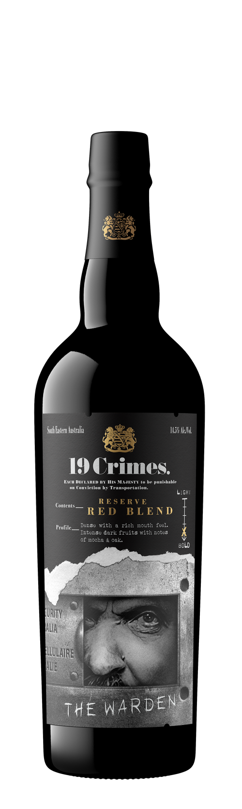 Buy 19 Crimes The Warden 750ML Online -Craft City