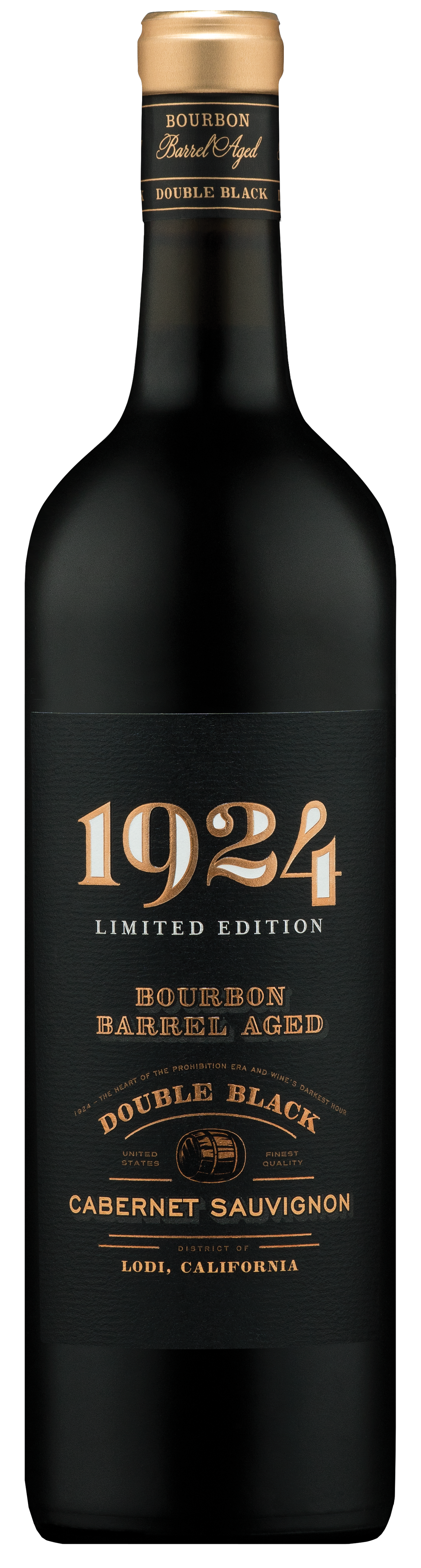 Buy 1924 Cabernet Sauvignon Double Black Bourbon Barrel 750ML Online -Craft City