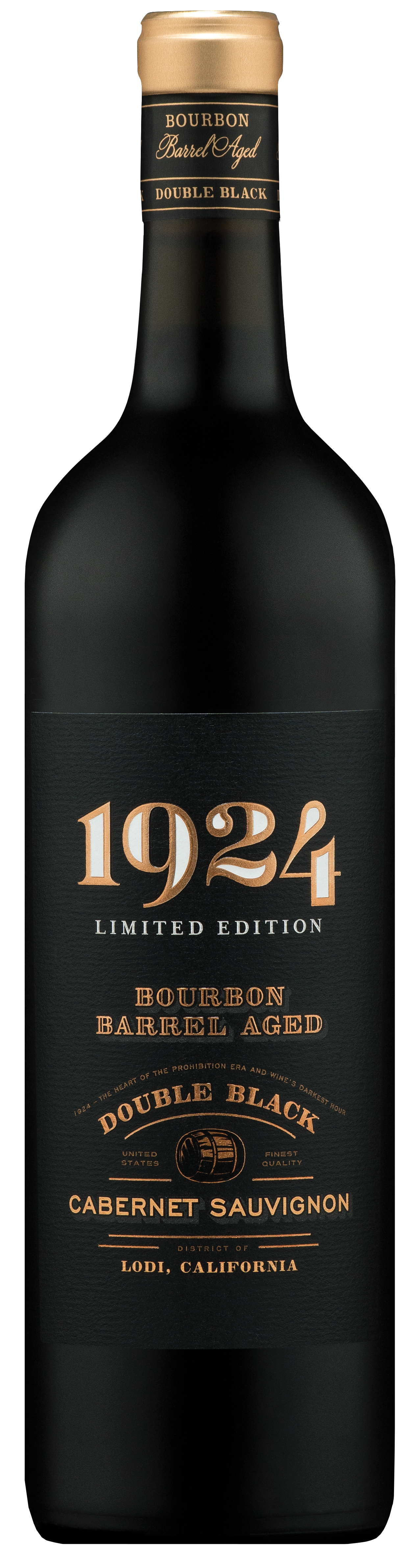 Buy 1924 Cabernet Sauvignon Double Black Bourbon Barrel 750ML Online -Craft City