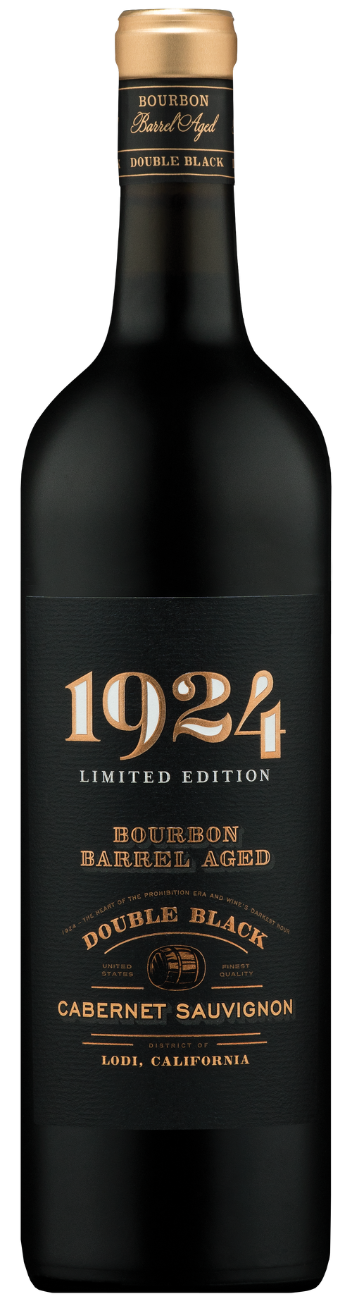 Buy 1924 Cabernet Sauvignon Double Black Bourbon Barrel 750ML Online -Craft City