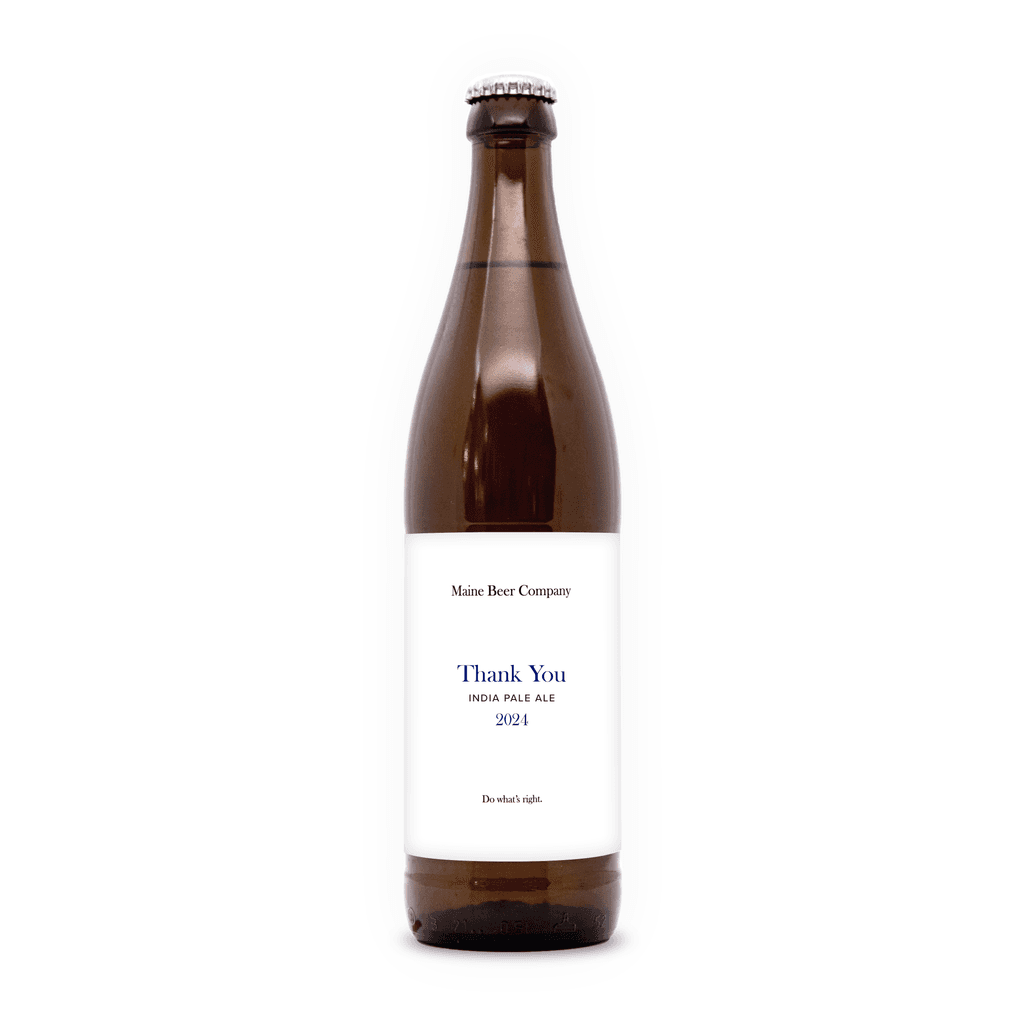 Maine Beer Thank You