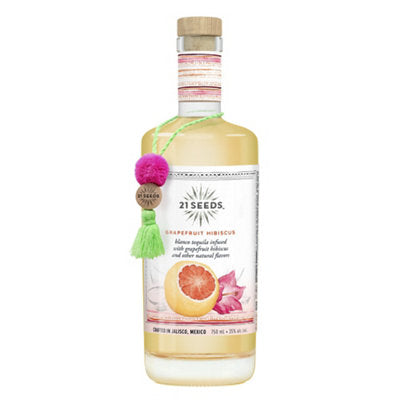 Buy 21 Seeds Grapefruit Hibiscus Infused Blanco Tequila 70 750ML Online -Craft City