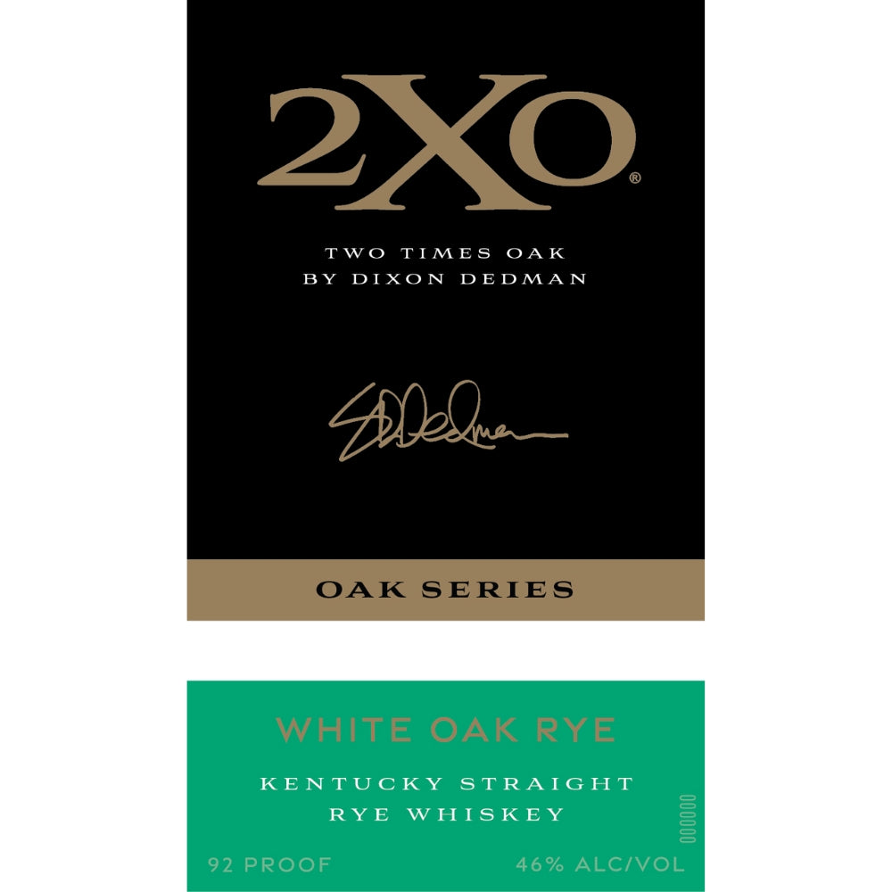 Buy 2XO Oak Series White Oak Rye Online -Craft City