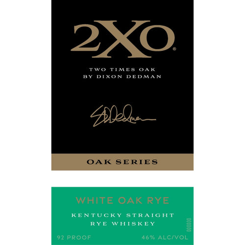 Buy 2XO Oak Series White Oak Rye Online -Craft City