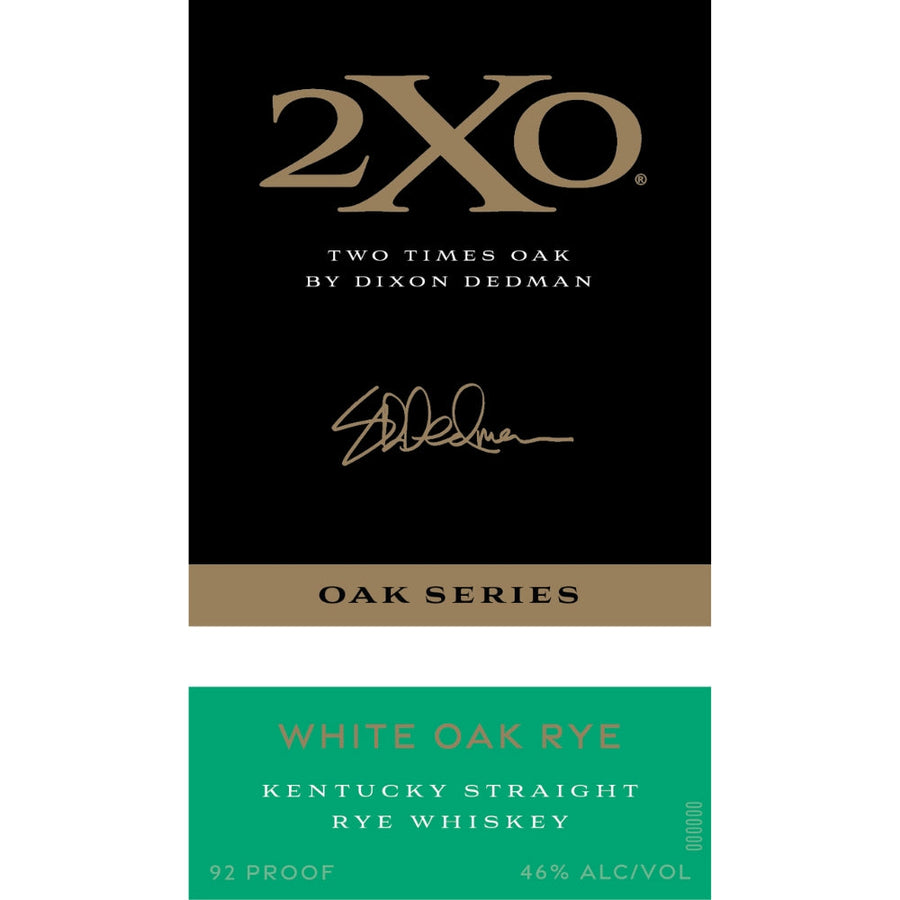 Buy 2XO Oak Series White Oak Rye Online -Craft City