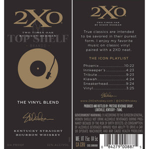 Buy 2XO The Vinyl Blend Kentucky Straight Bourbon Online -Craft City
