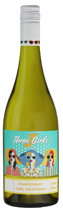 Buy 3 Girls Chardonnay 22 750ML Online -Craft City