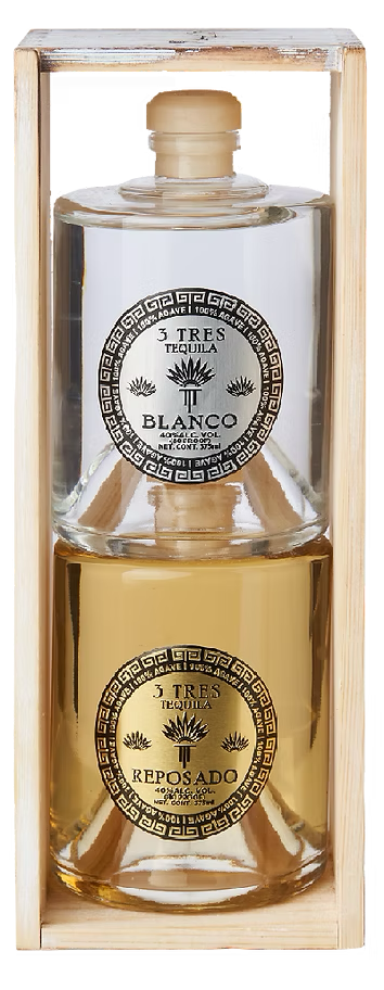 3 Tres Blanco & Reposado Tequila Stack Duo