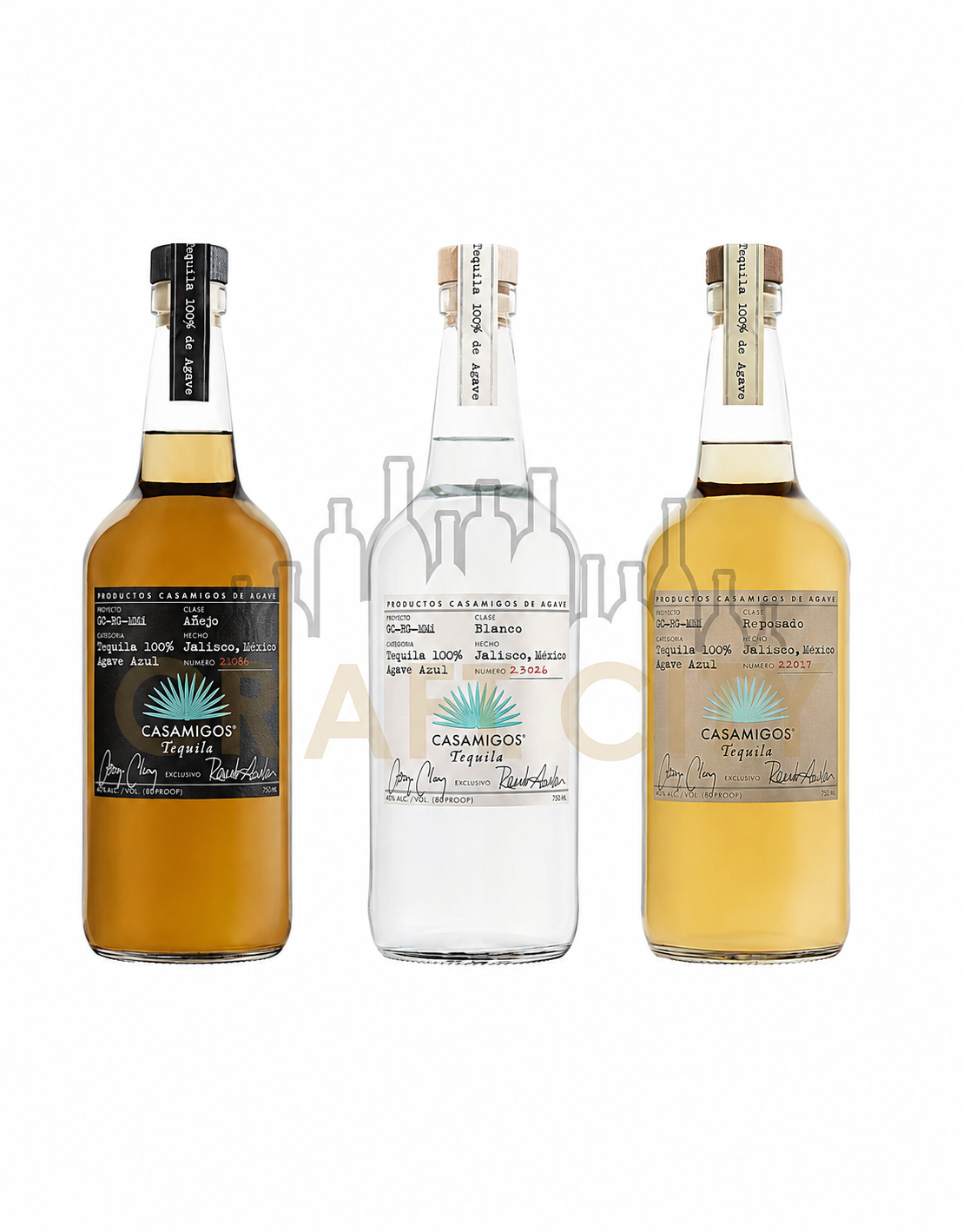 Casamigos Tequila 3pk Bundle