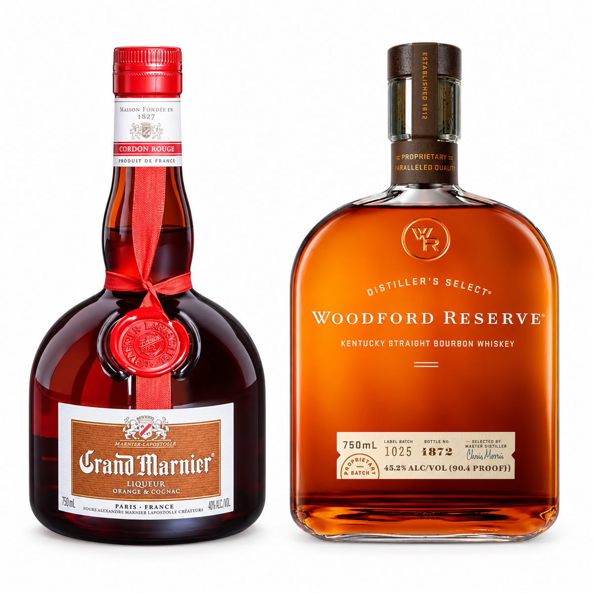 Grand Marnier & Woodford Reserve Old Fashioned 2PK Bundle