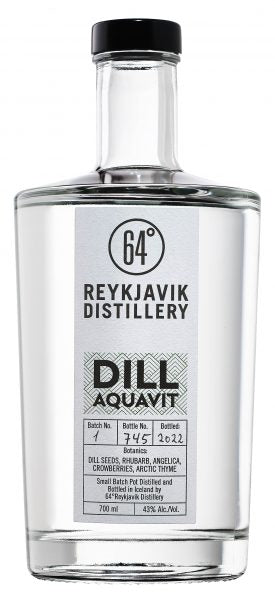 Buy 64 Reykjavik Distillery Dill Aquavit Online -Craft City