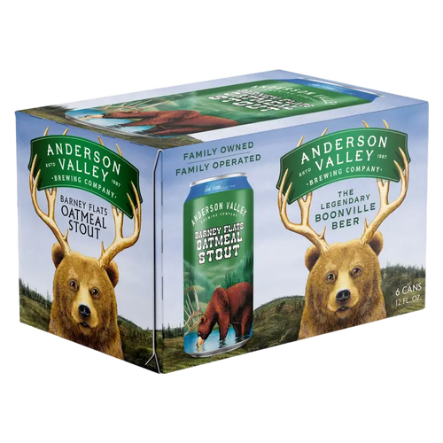 Anderson Valley Barney Flats Oatmeal Stout 6PK