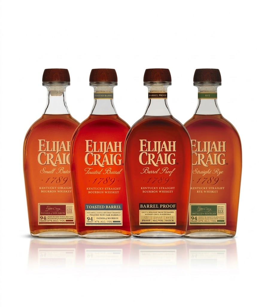 Elijah Craig Bourbon & Rye Whiskey 4PK Bundle