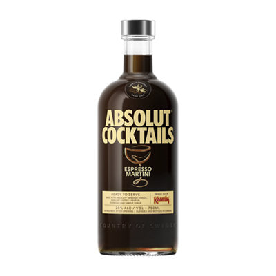 Buy Absolut Espresso Martini Cocktail 40 750ML Online -Craft City
