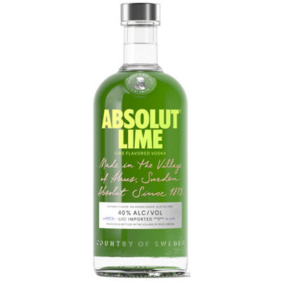 Buy Absolut Lime Flavored Vodka 80 750ML Online -Craft City