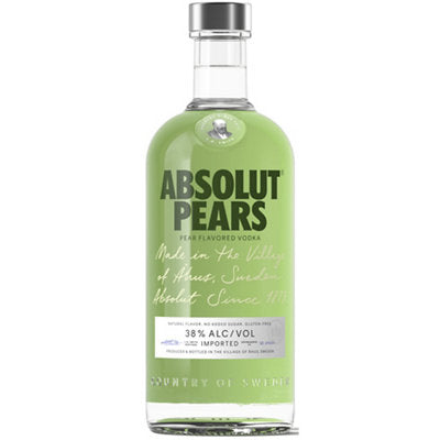 Buy Absolut Pear Flavored Vodka Pears 76 750ML Online -Craft City