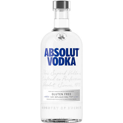 Buy Absolut Vodka 80 750ML Online -Craft City