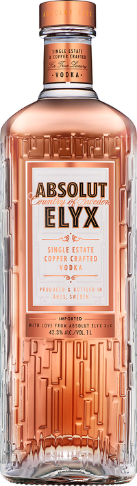 Buy Absolut Vodka Elyx 1L Online -Craft City
