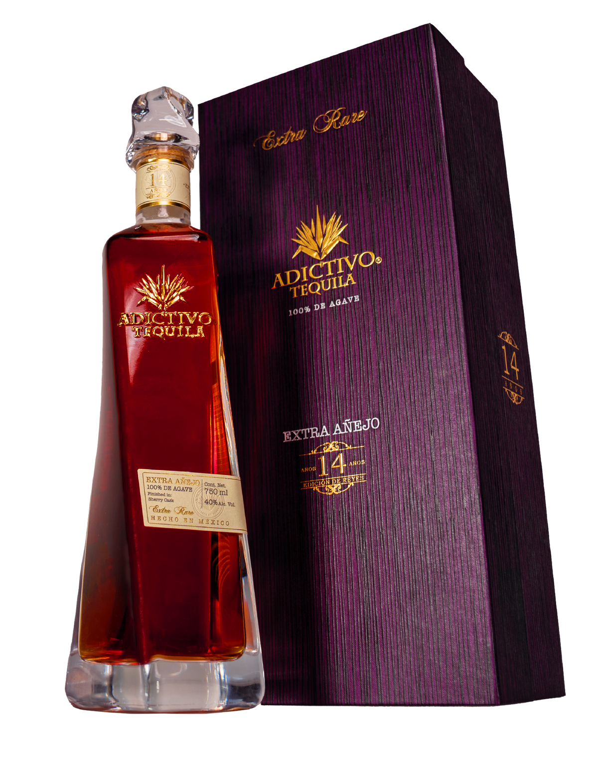 Buy Adictivo Tequila Extra Anejo 14Y Extra Rare 750 Online -Craft City