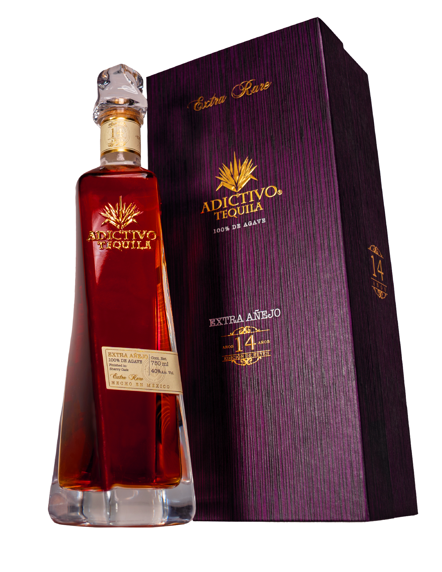Buy Adictivo Tequila Extra Anejo 14Y Extra Rare 750 Online -Craft City