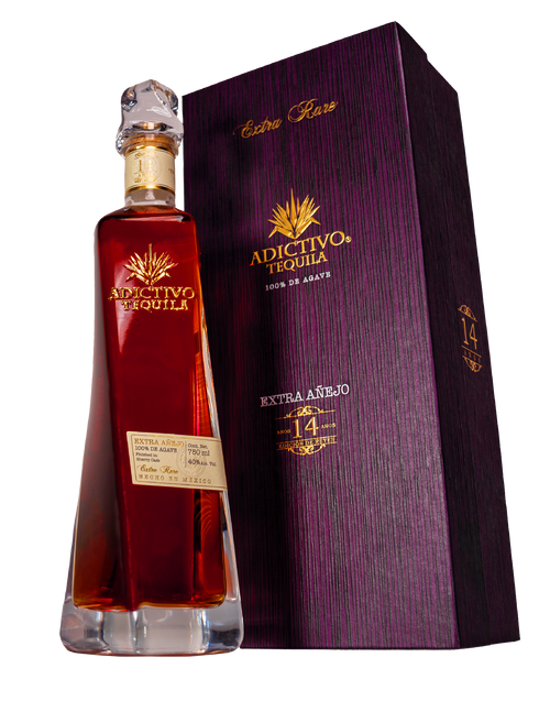 Buy Adictivo Tequila Extra Anejo 14Y Extra Rare 750 Online -Craft City