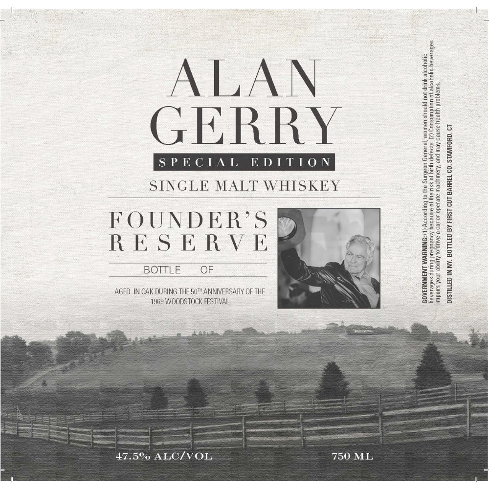 Buy Alan Gerry Founderôs Reserve Single Malt whiskey Online -Craft City