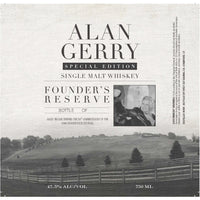 Buy Alan Gerry Founderôs Reserve Single Malt whiskey Online -Craft City