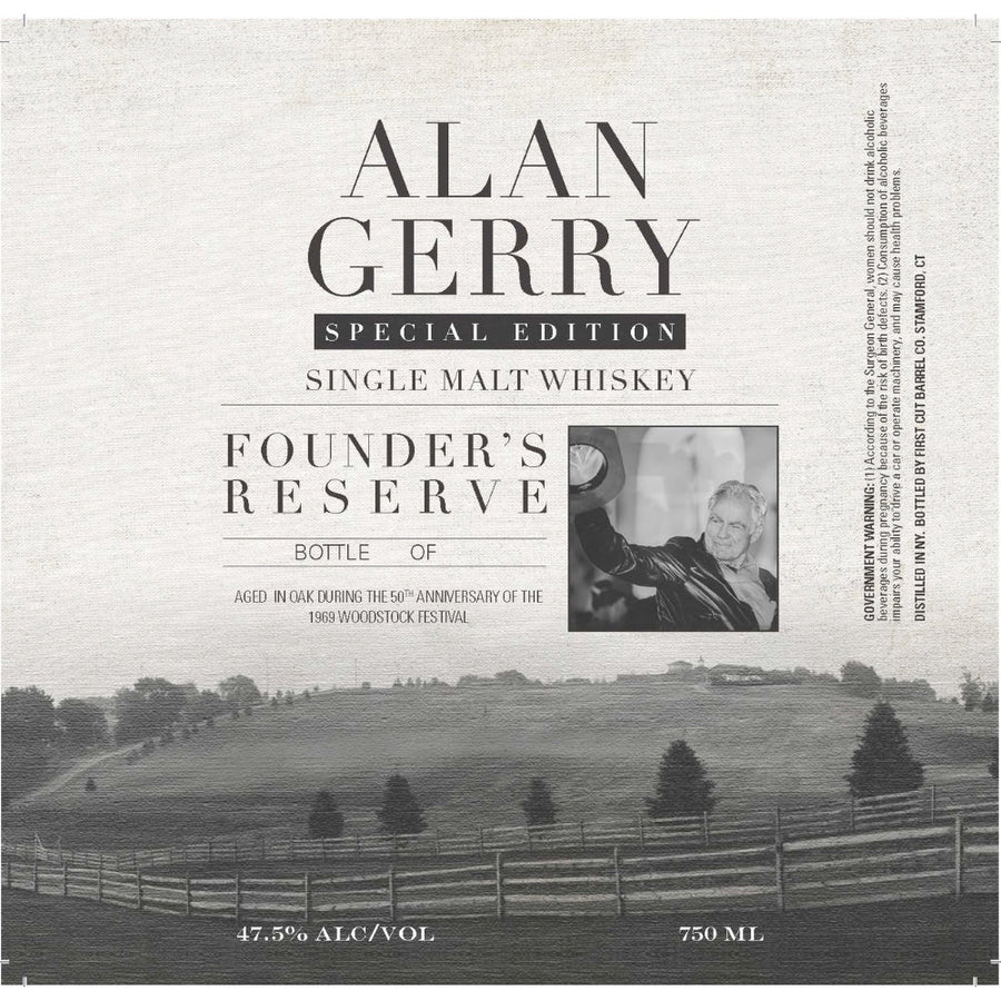 Buy Alan Gerry Founder’s Reserve Single Malt whiskey Online -Craft City