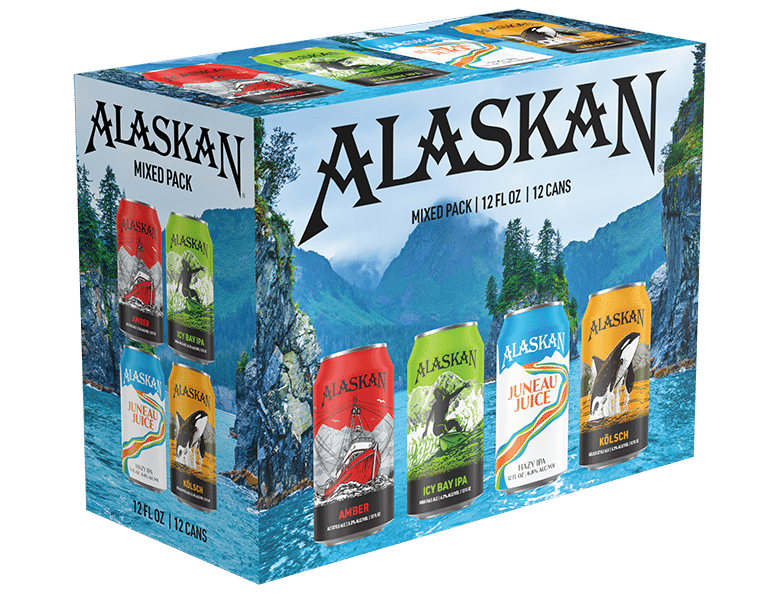 Buy Alaskan Brewing Mixed Can Pack 12pk 12oz Online -Craft City
