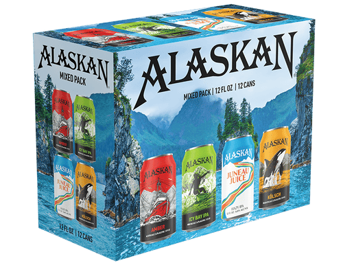 Buy Alaskan Brewing Mixed Can Pack 12pk 12oz Online -Craft City