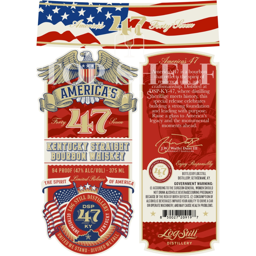Buy Americaôs 47 Limited Release Bourbon 375ml Online -Craft City